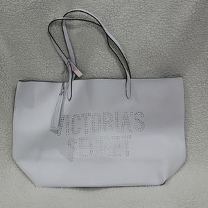 Victoria's Secret white tote